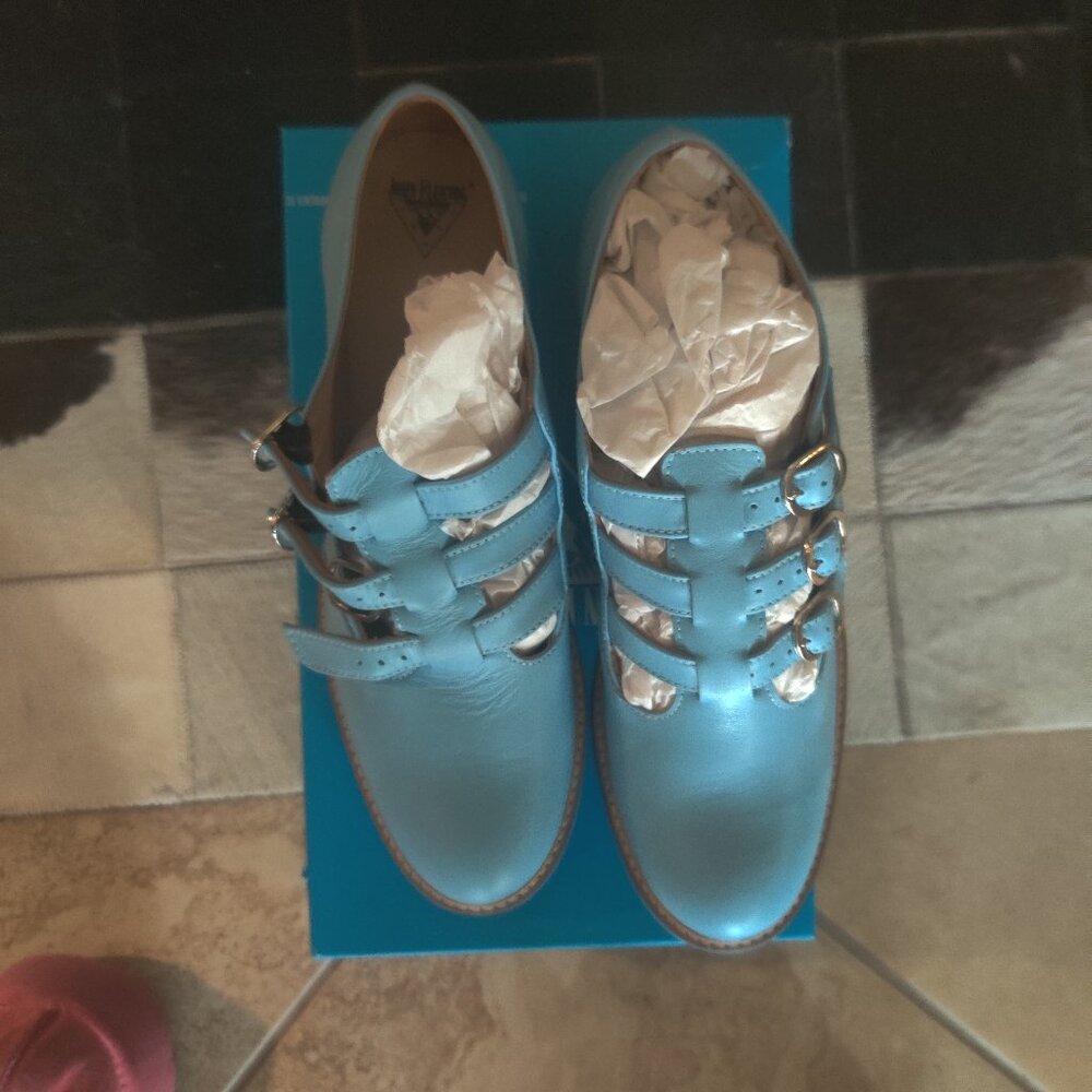 John Fluevog McPhee shoes size 13W 11M New (fits 12)